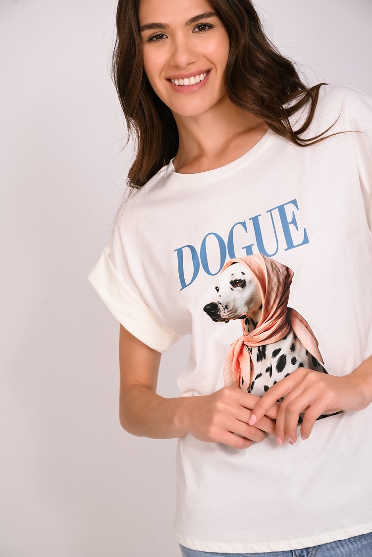 T-shirt Dogue