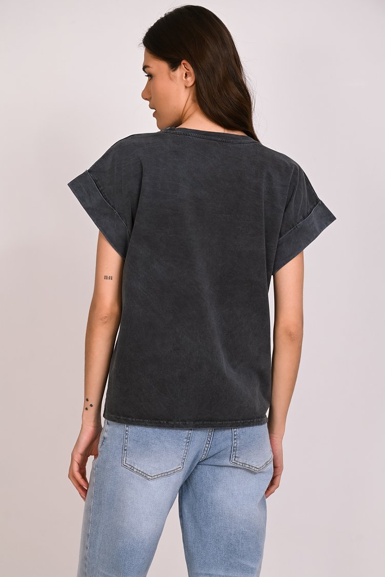 T-shirt κοπέλα με σκύλους