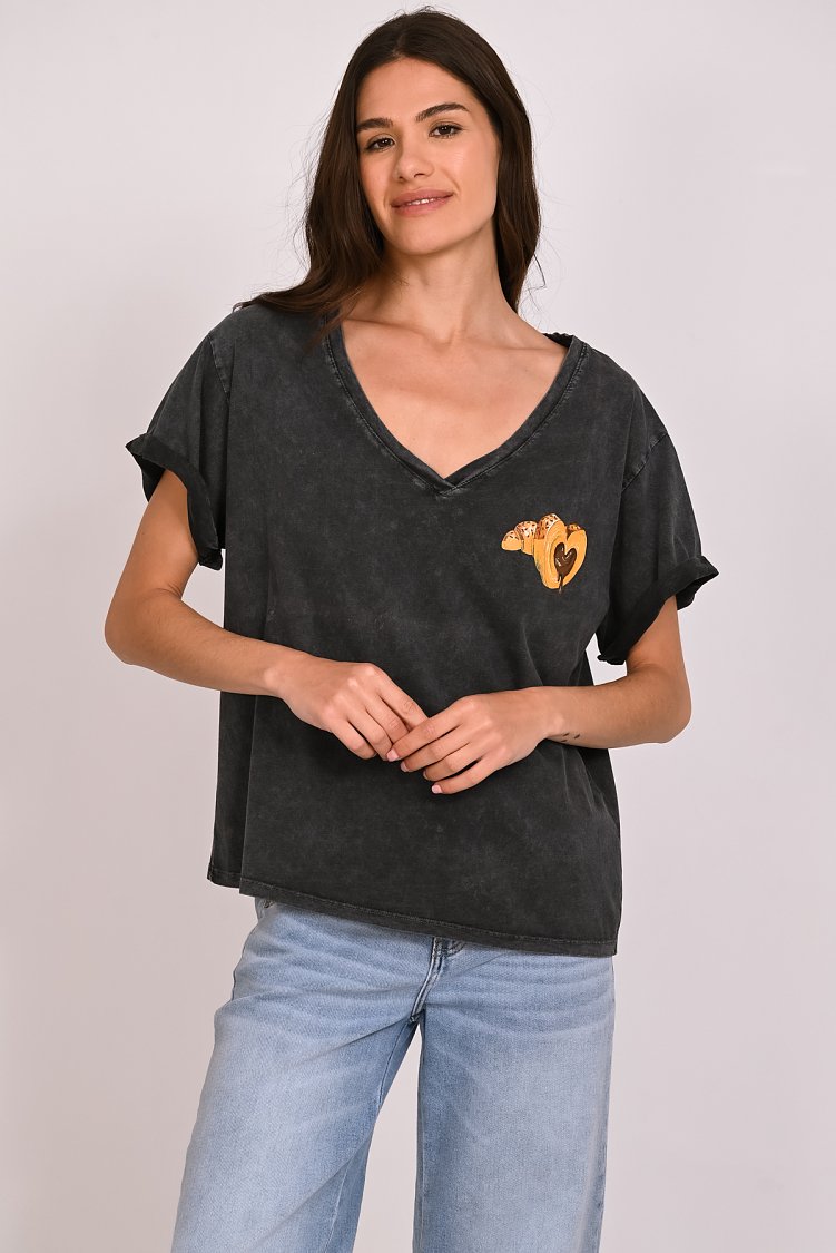 T-shirt croissant