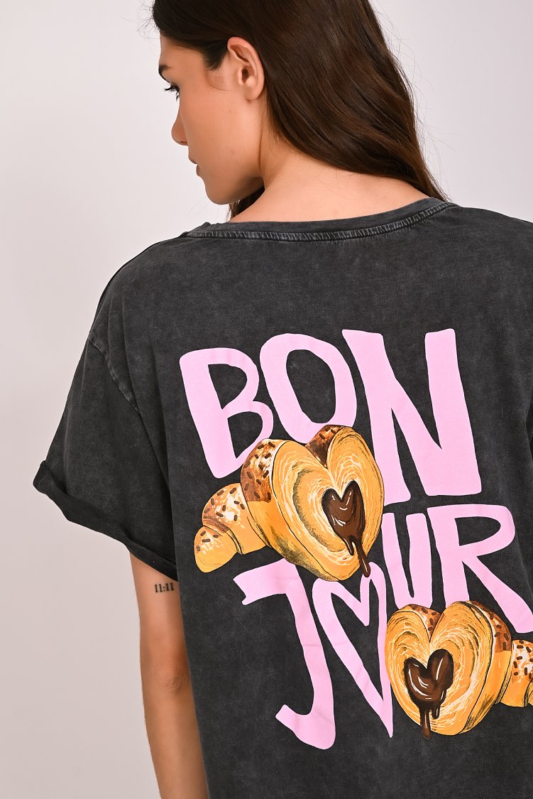 T-shirt croissant