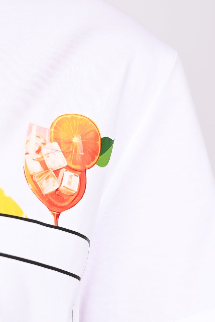 T-shirt στάμπα cocktail