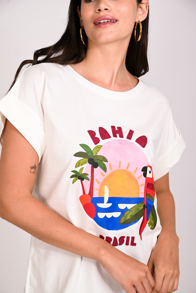 T-shirt παπαγάλος