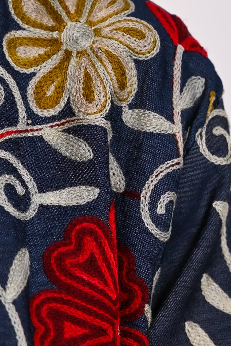Suzani denim jacket