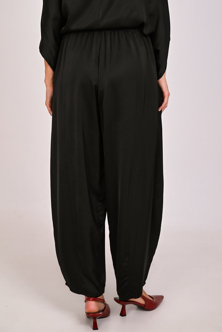 Παντελόνι σατέν barrel