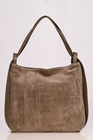 Backpack δερμάτινο-σουέτ