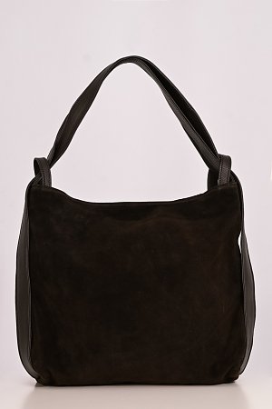 Backpack δερμάτινο-σουέτ