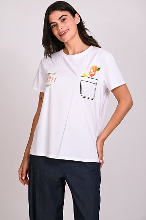 T-shirt στάμπα cocktail