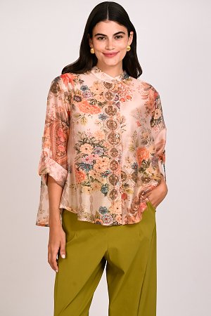 Πουκάμισο tencel floral