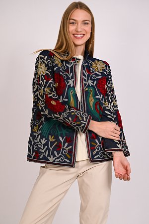 Suzani denim jacket