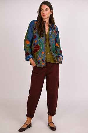 Suzani denim jacket
