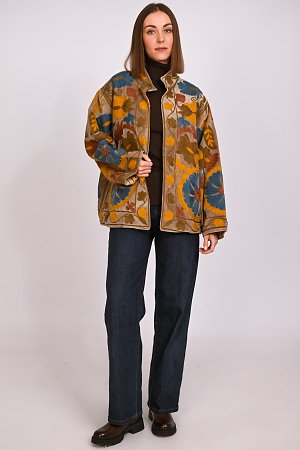 Suzani velvet jacket