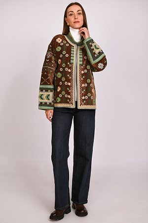 Suzani velvet jacket