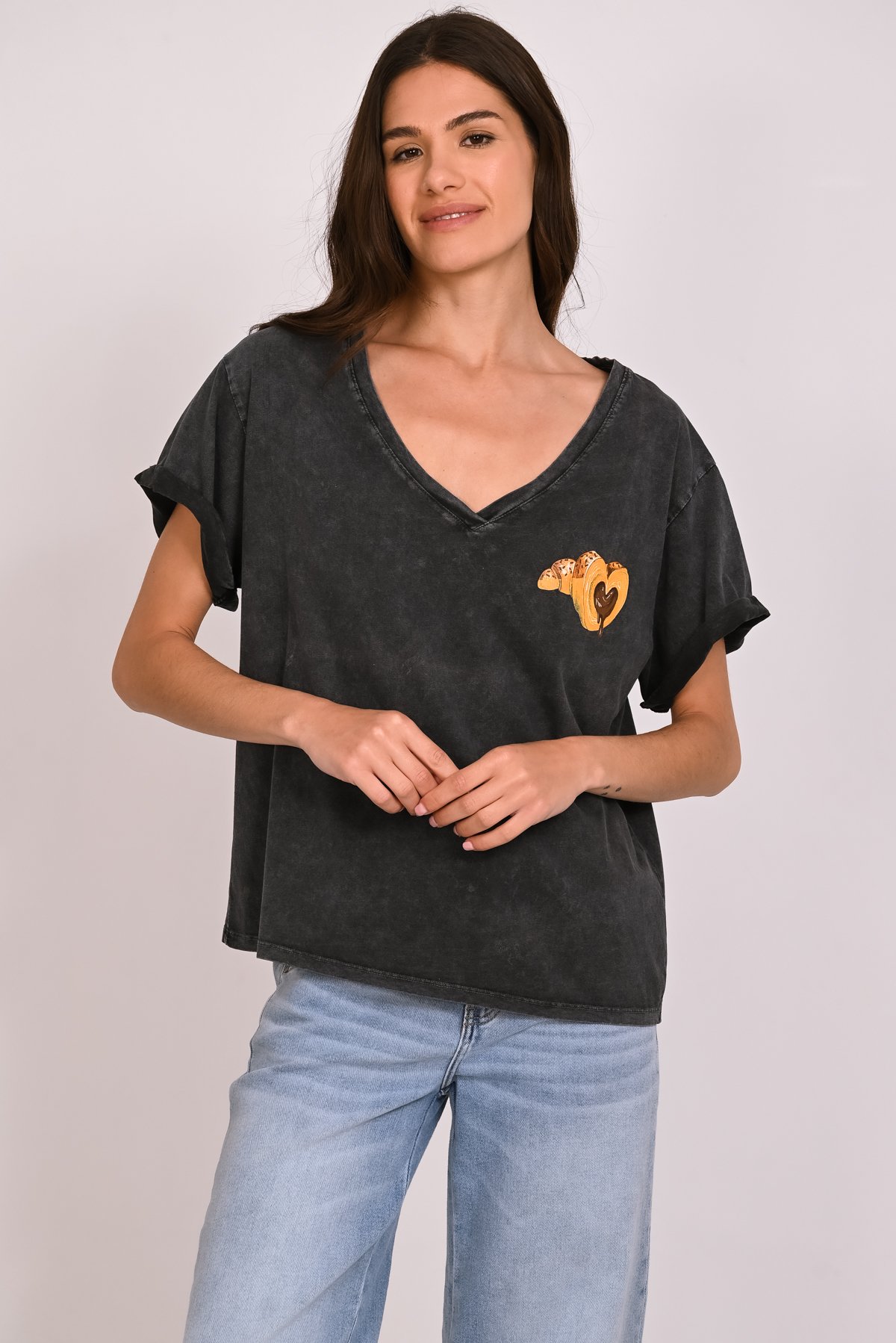 T-shirt croissant