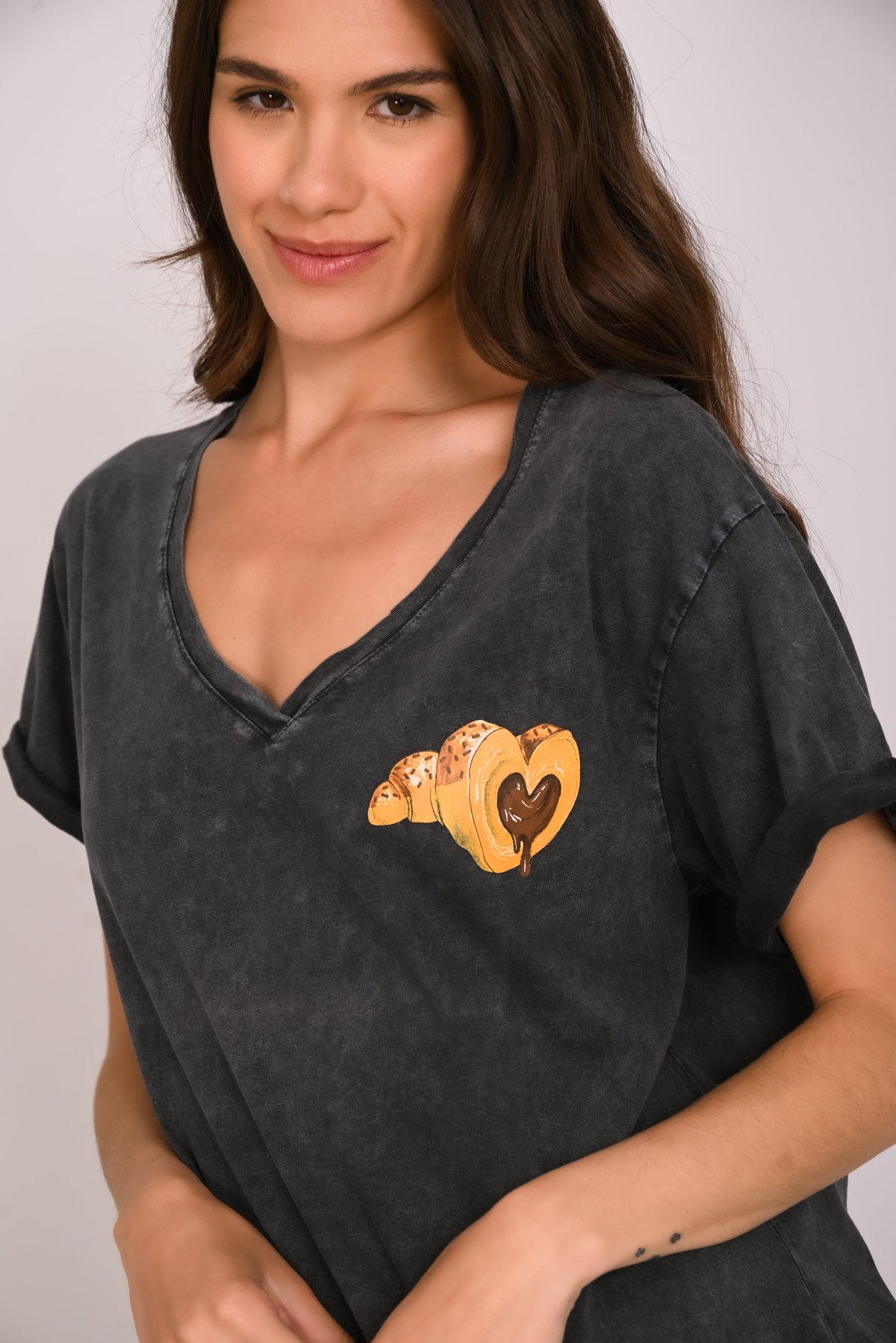 T-shirt croissant