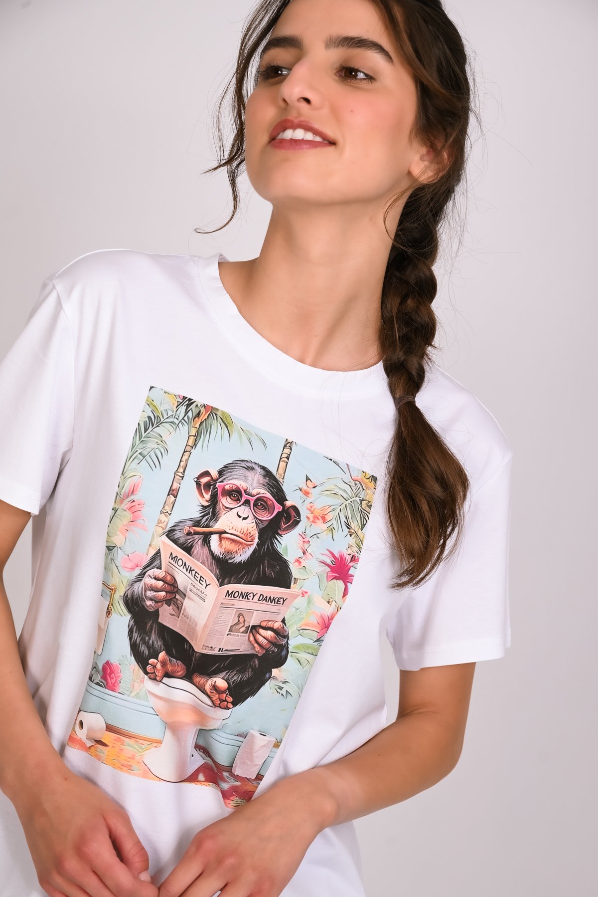 T-shirt monkey