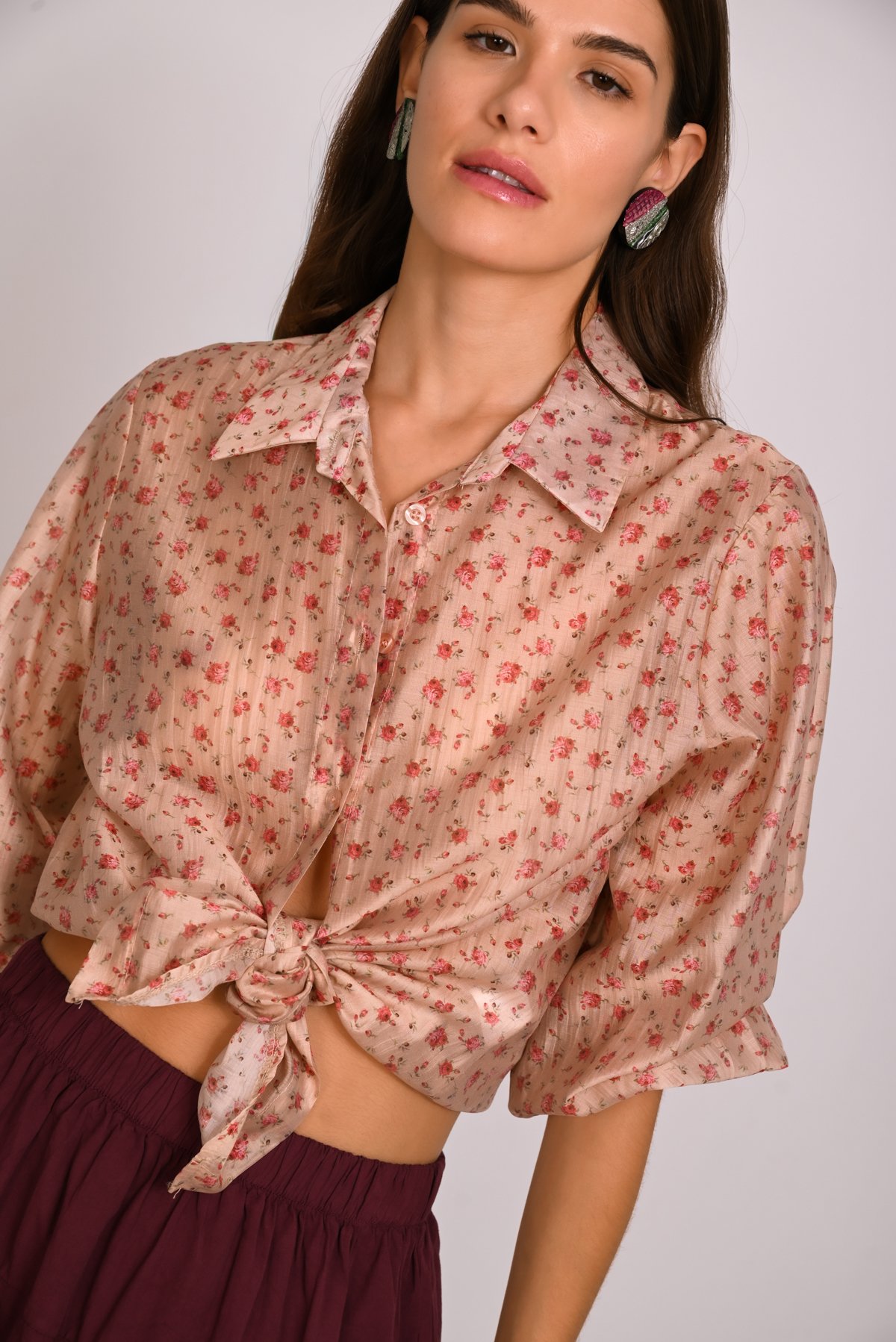 Πουκάμισο floral