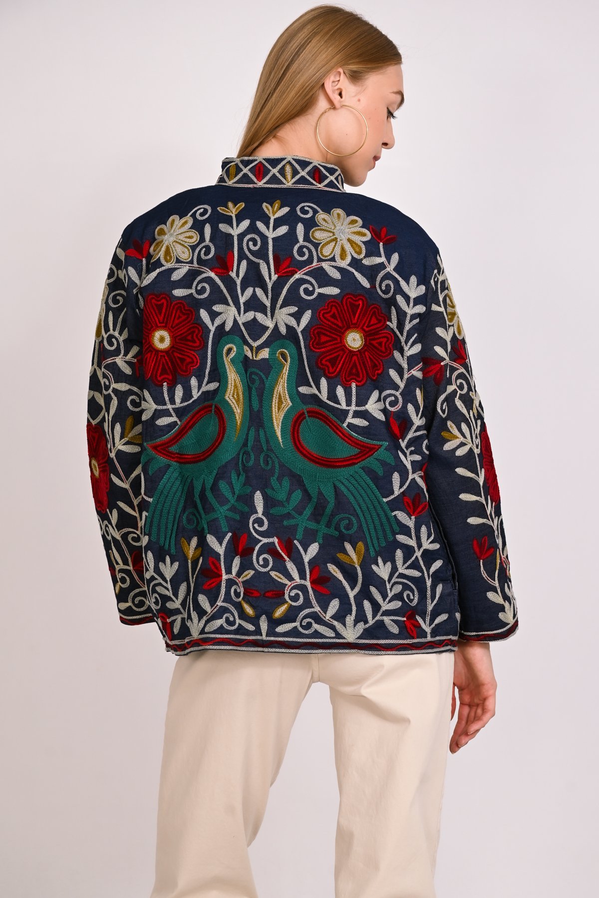 Suzani denim jacket
