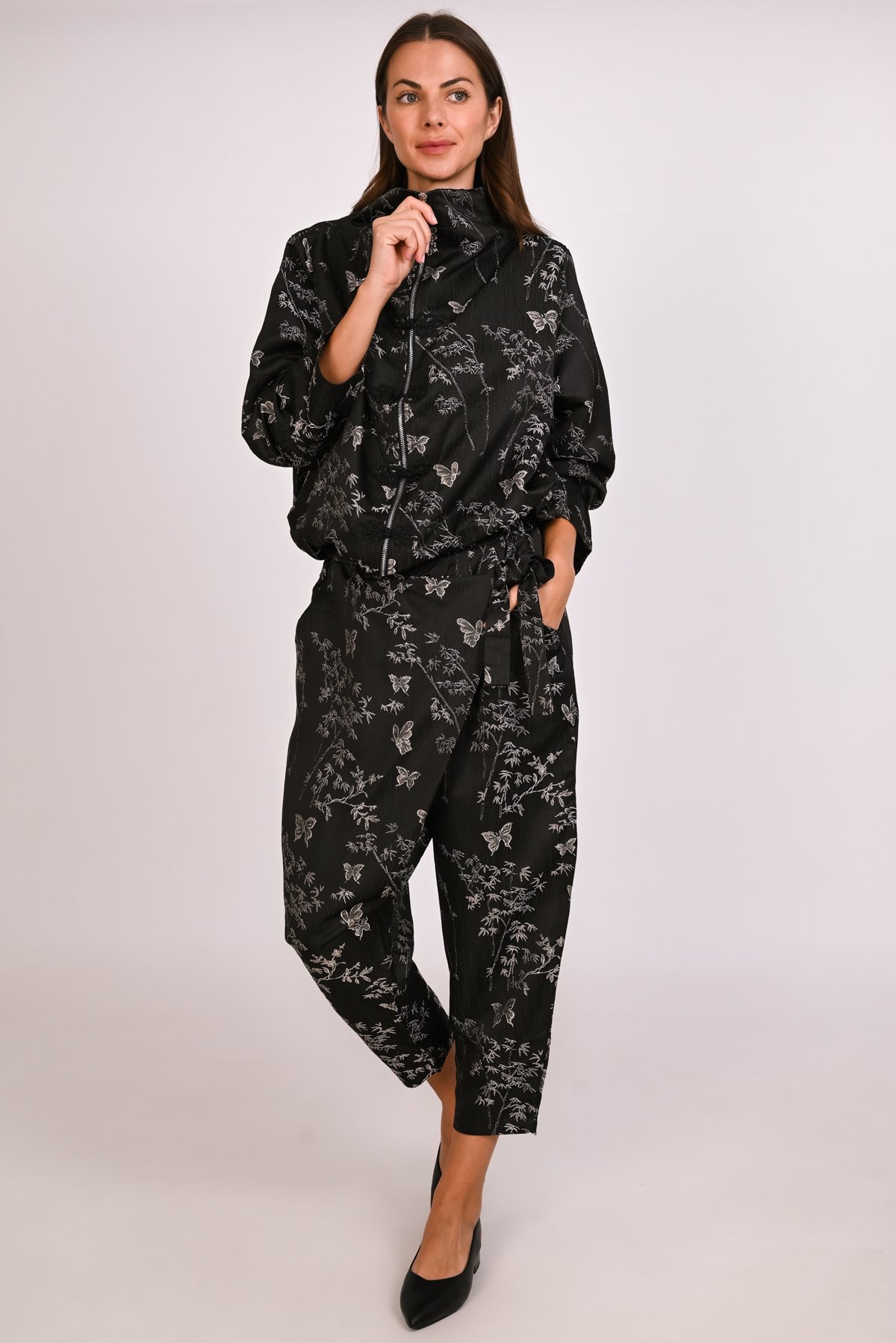 Παντελόνι ζακάρ με δέσιμο
